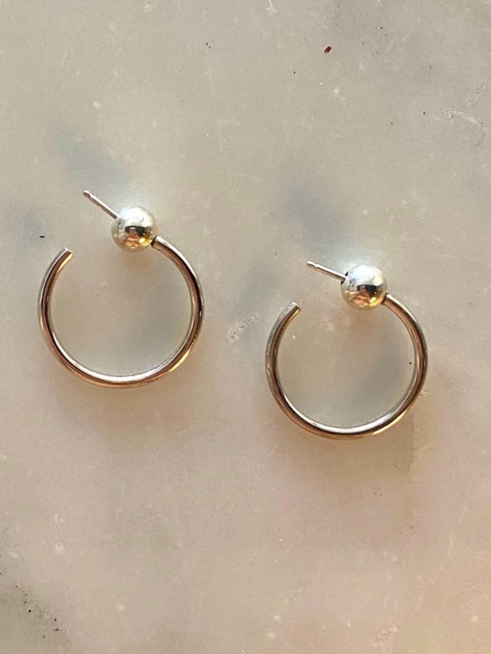 Sophie Buhai Small Clara Hoop Earring Sterling Silver 925